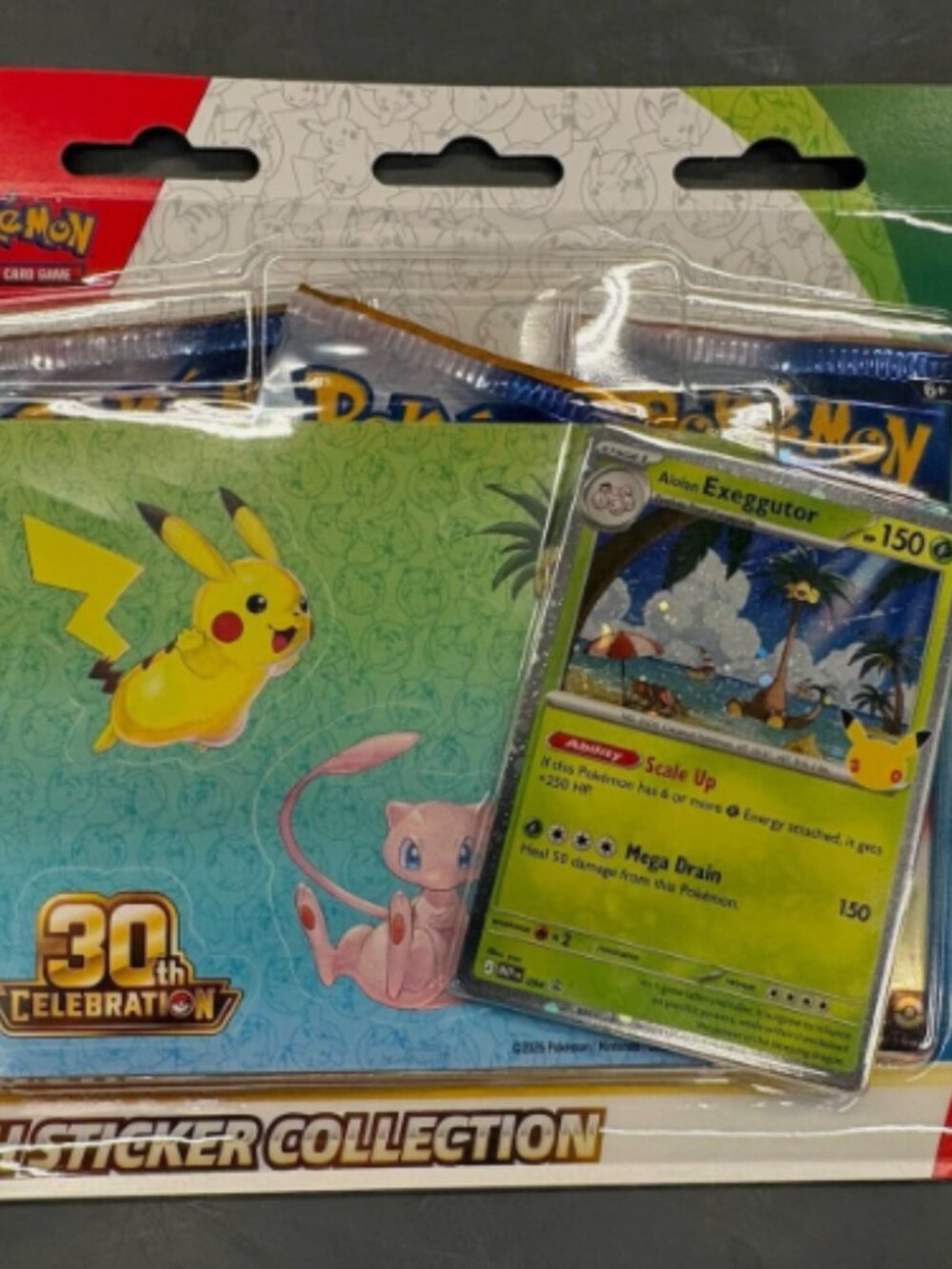 30th Anniversary Celebration Pokemon Tech Sticker